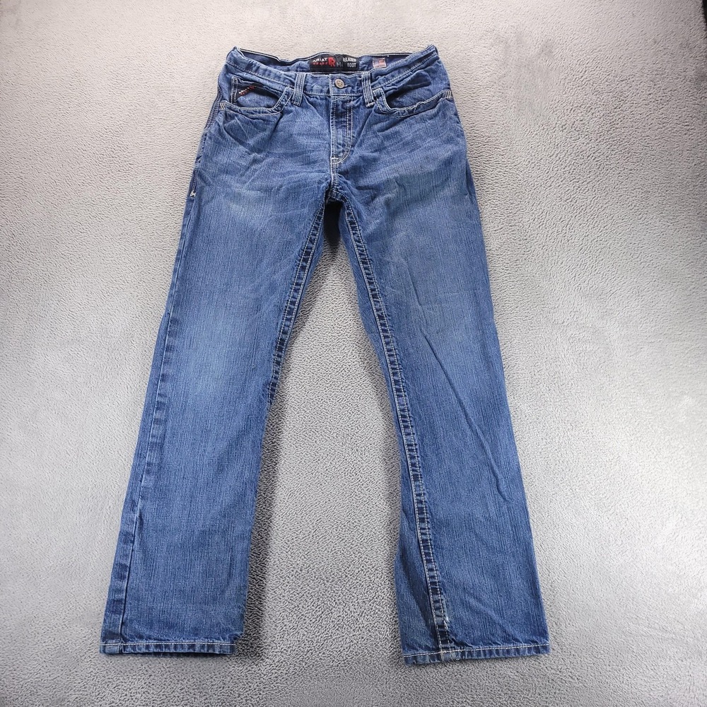 Ariat FR M4 Boot Jeans Mens 32x34 Blue Relaxed Bootcut Flame Resistant Workwear